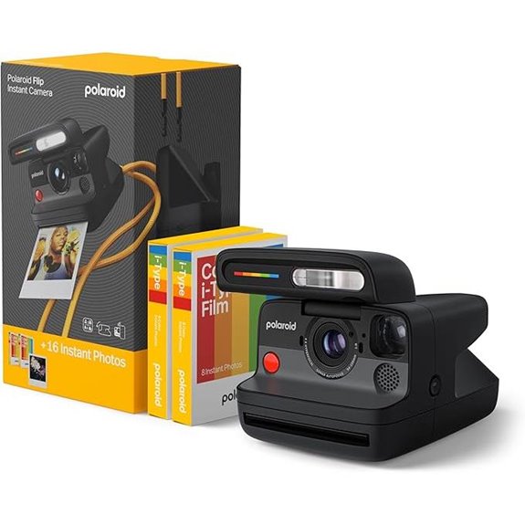 Polaroid Flip Instant Camera with Color Film Bundle