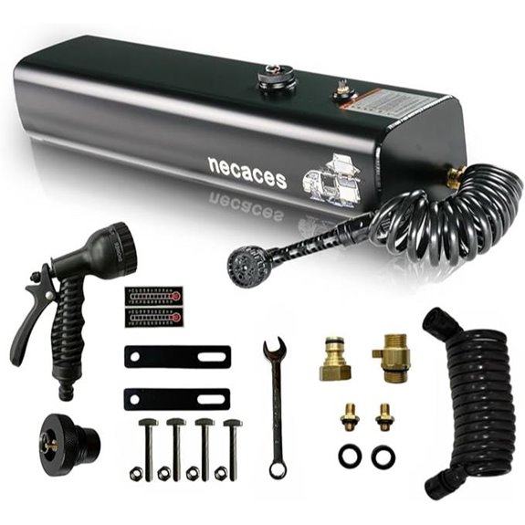 Portable 4.5Gallon Aluminum Camping Water Tank