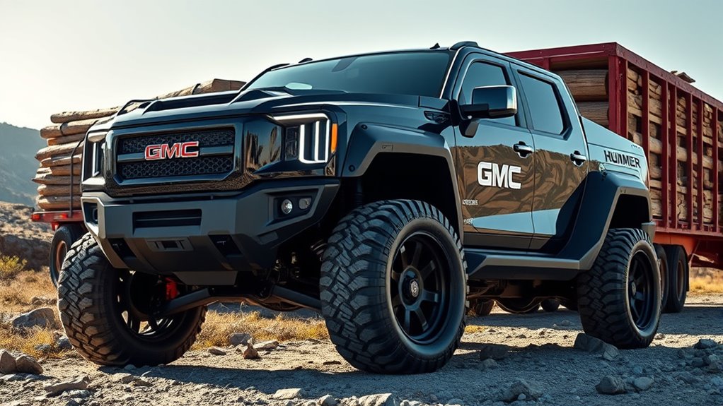 powerful towing heavy payload