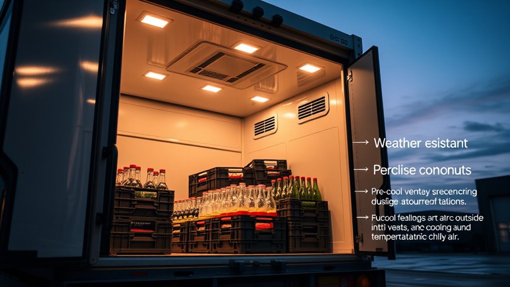 pre cool monitor time optimize