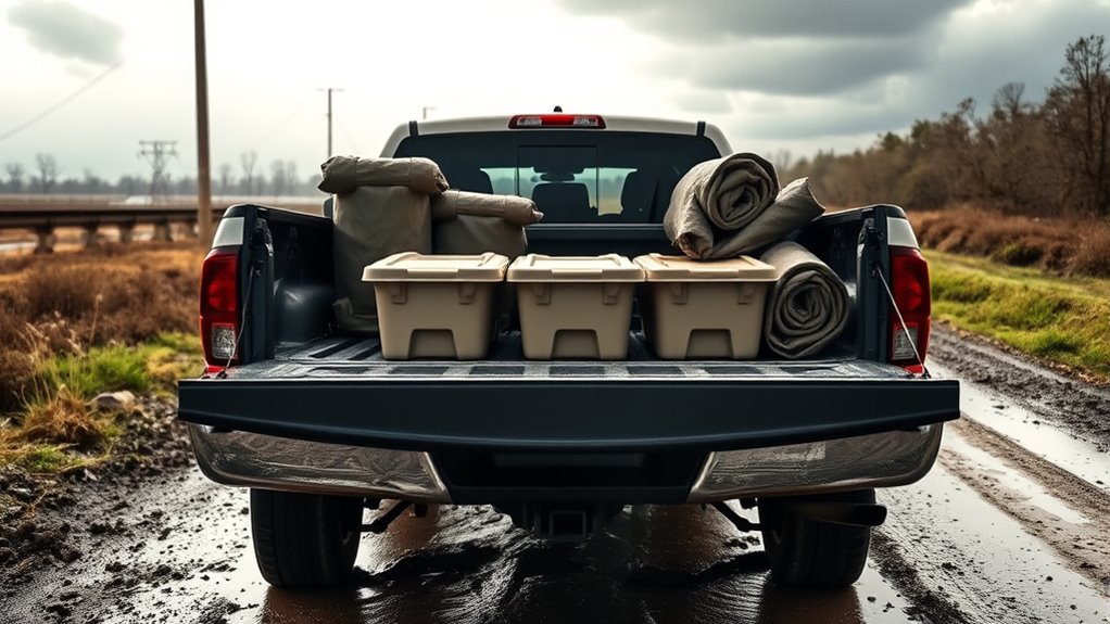 prepare truck bed efficiently