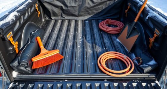 prepare truck bed for winter