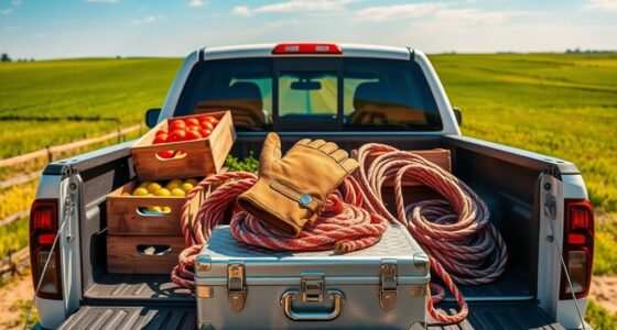 preparing truck bed for agriculture