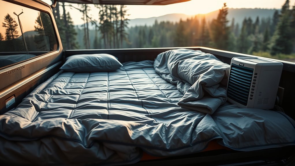 preventing truck bed condensation