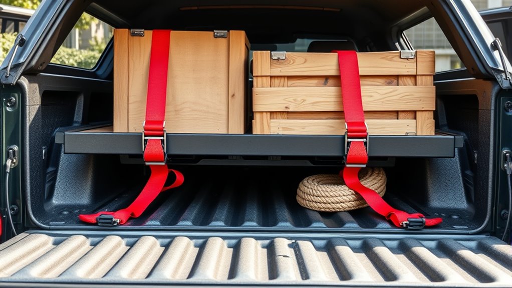 proper cargo securing and weight limits