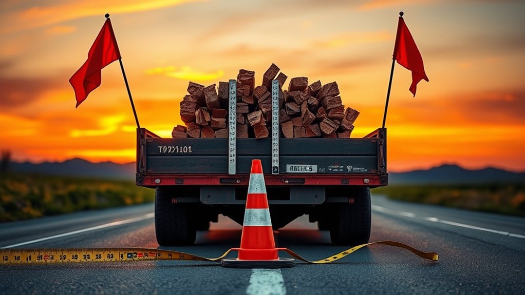 proper load marking and lighting