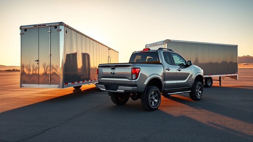 proper truck trailer positioning