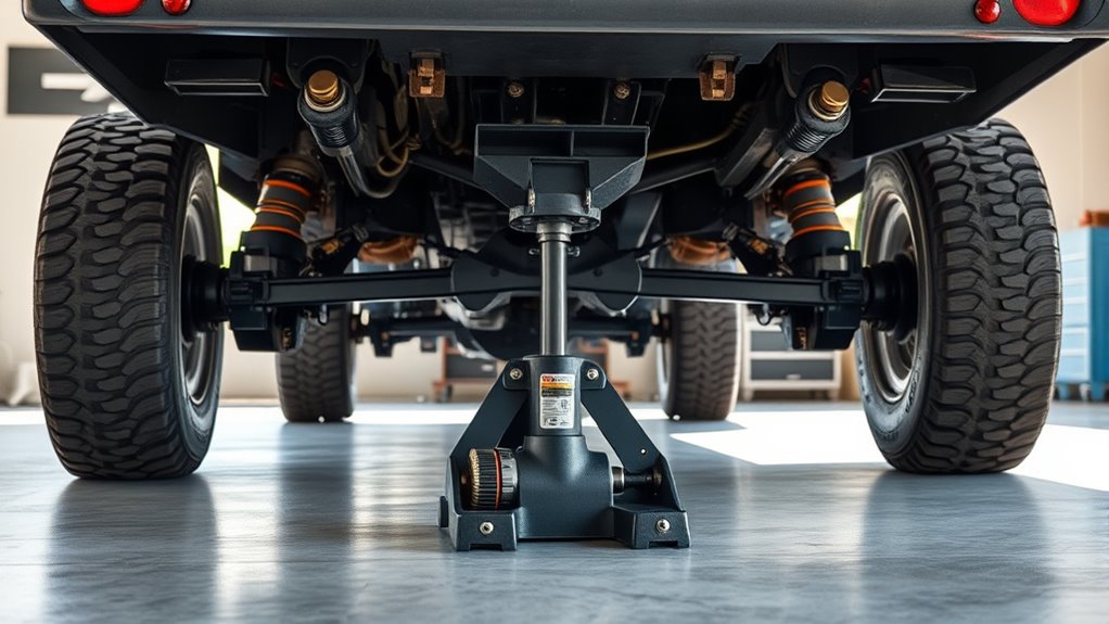 properly lift lifted trucks