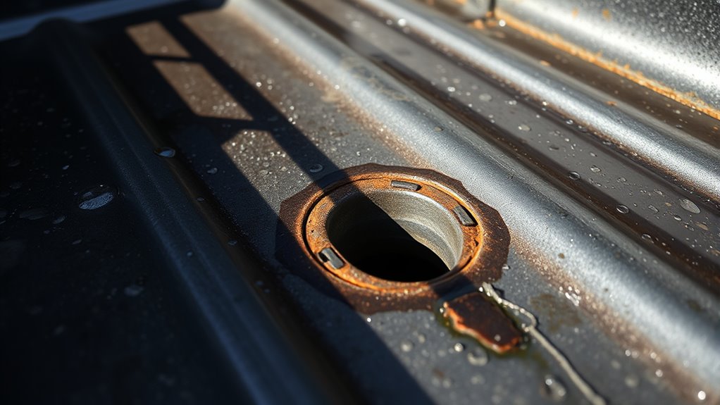 protective drain hole maintenance