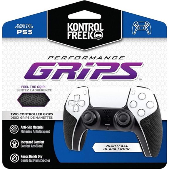 KontrolFreek PS5 Performance Grips (Nightfall Black)
