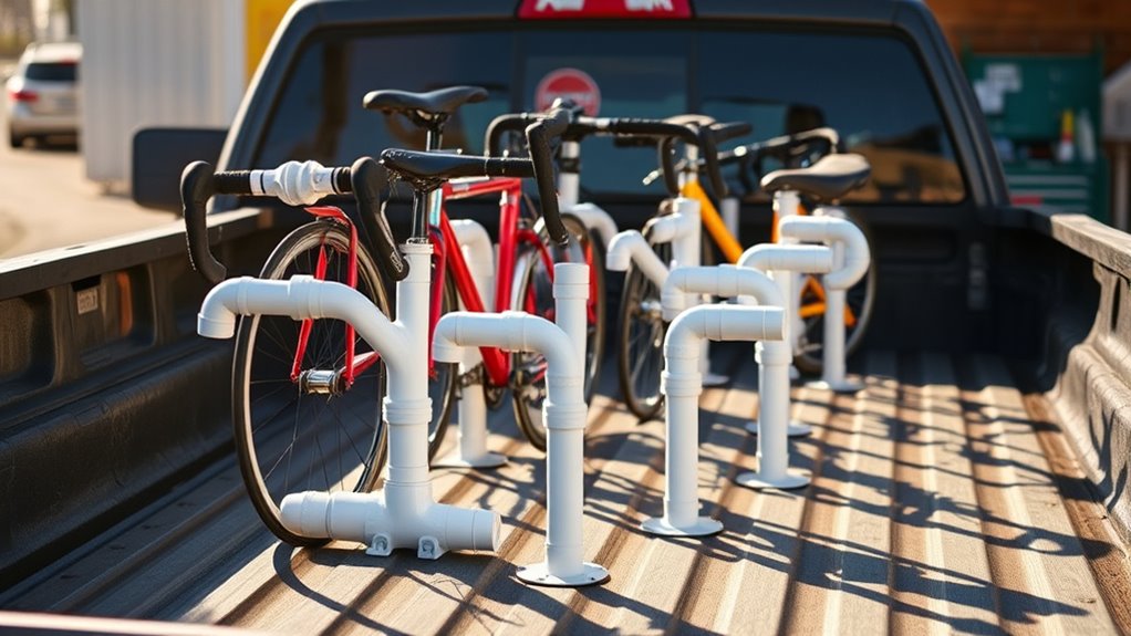 pvc bike rack advantages