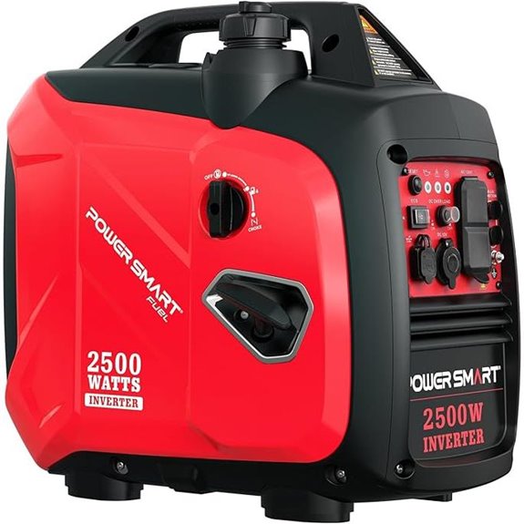 PowerSmart 2500-Watt Portable Inverter Generator with Quiet Technology