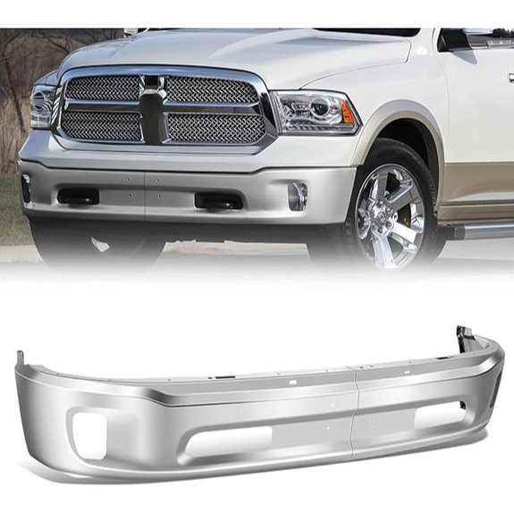 Ram 1500 Front Steel Bumper Face Bar Assembly