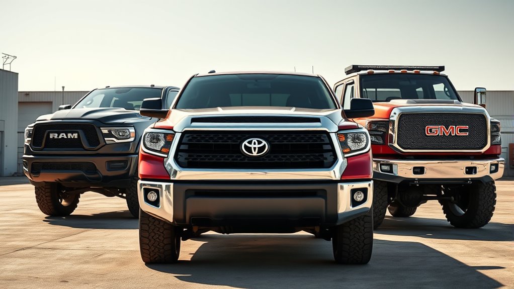 ram and gmc dominate market