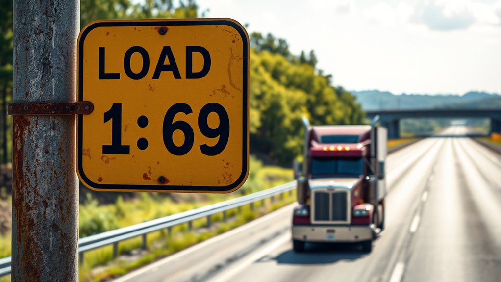 read load limit signs