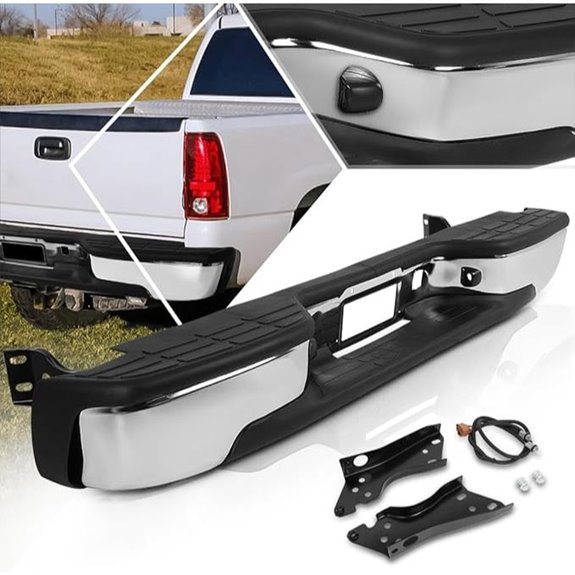 PM Performotor Rear Bumper with License Plate Lights