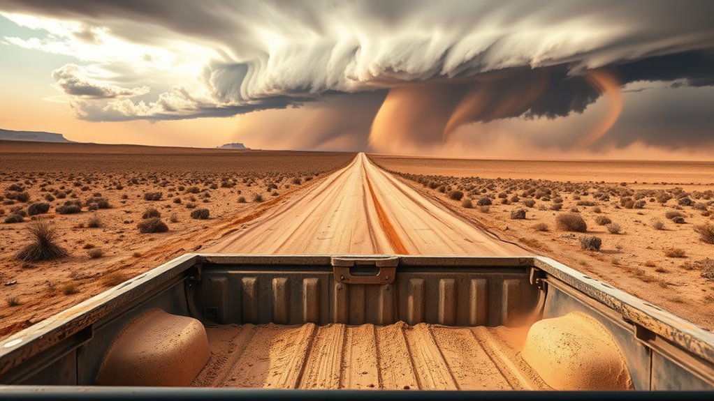 recognize dust storm signs