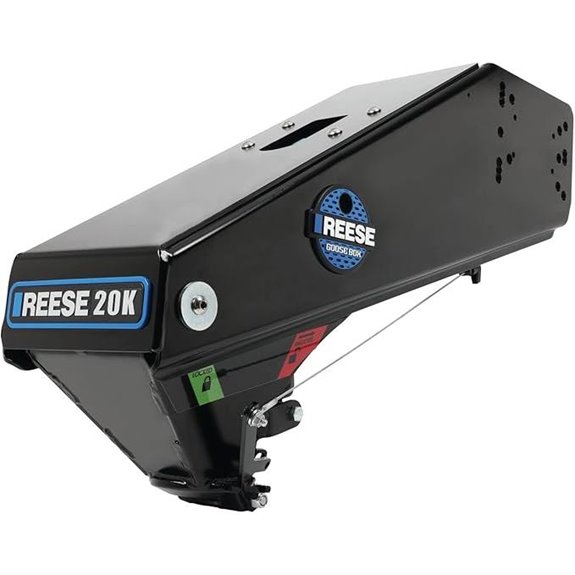 Reese Goose Box 5th Wheel Pin Box Air Ride