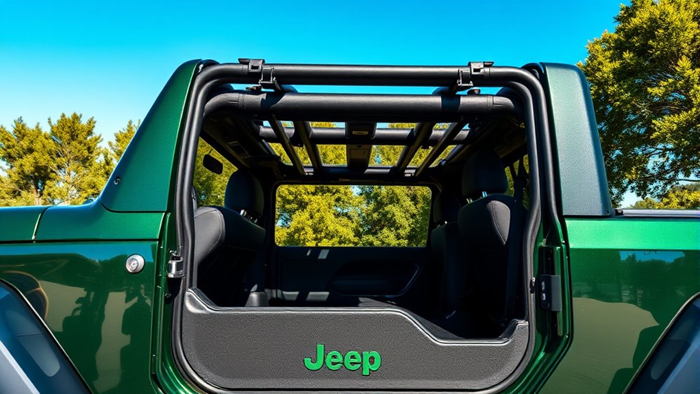 remove jeep roof doors