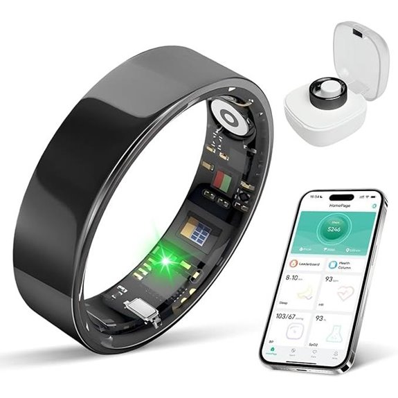 Smart Ring Health Tracker Sleep & Exercise Monitoring