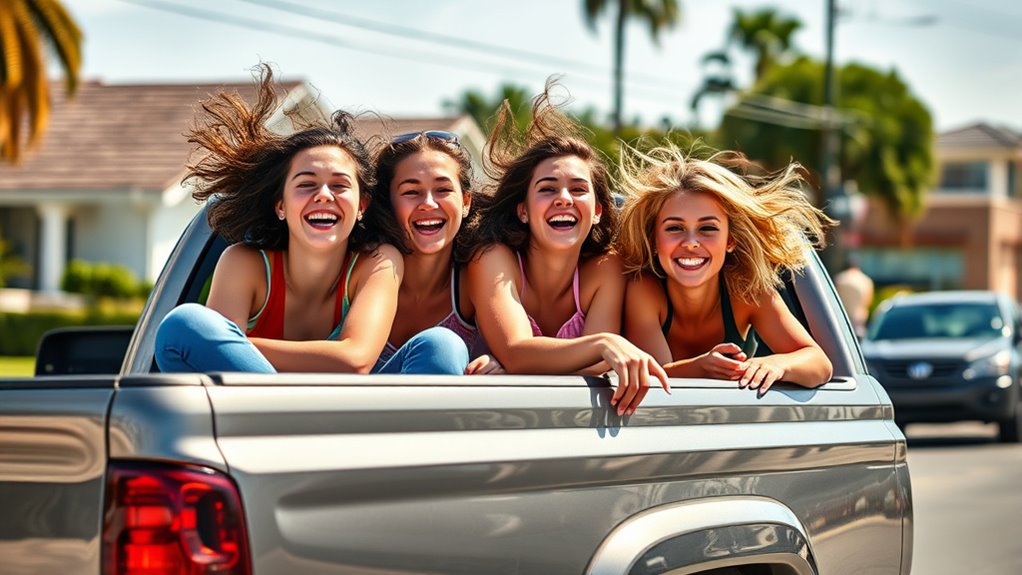 risks of truck bed riding