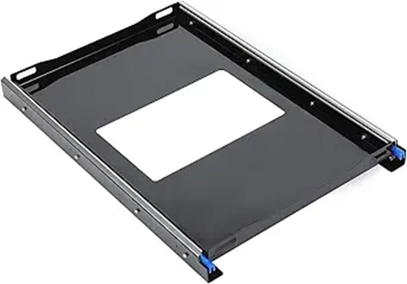 HECASA Fridge Slide Rail for RV SUV Van Trailer