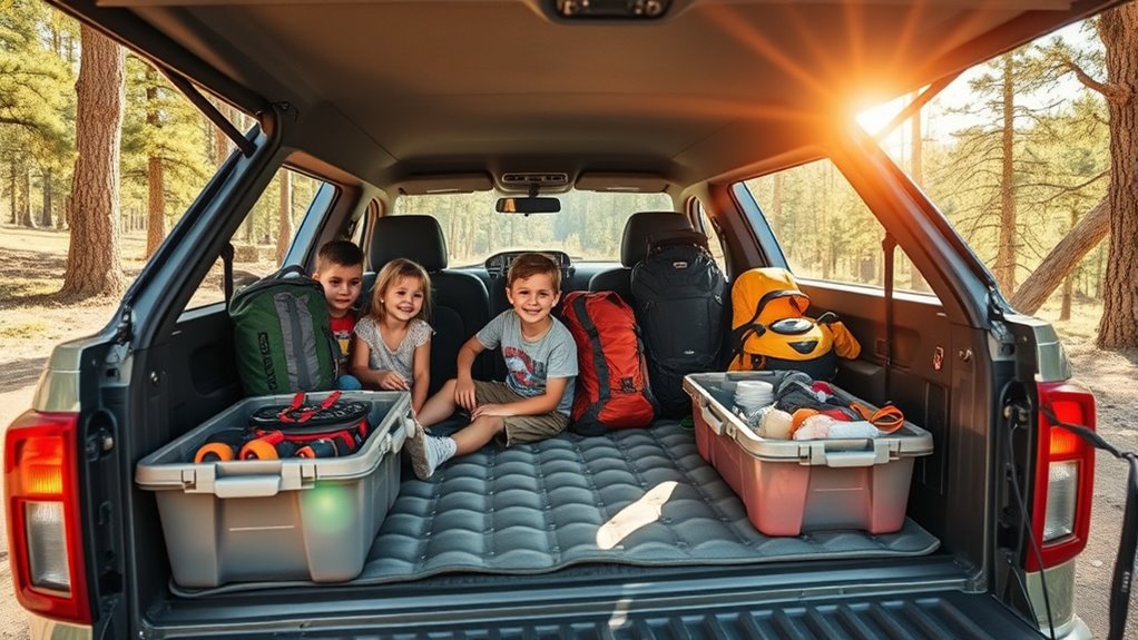 secure and organized gear storage