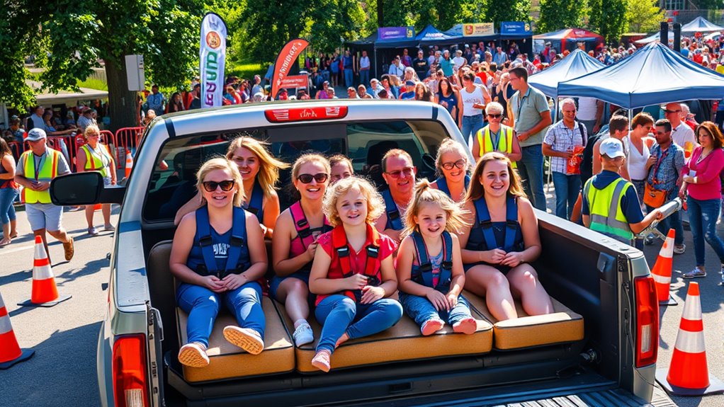 secure cargo and seating