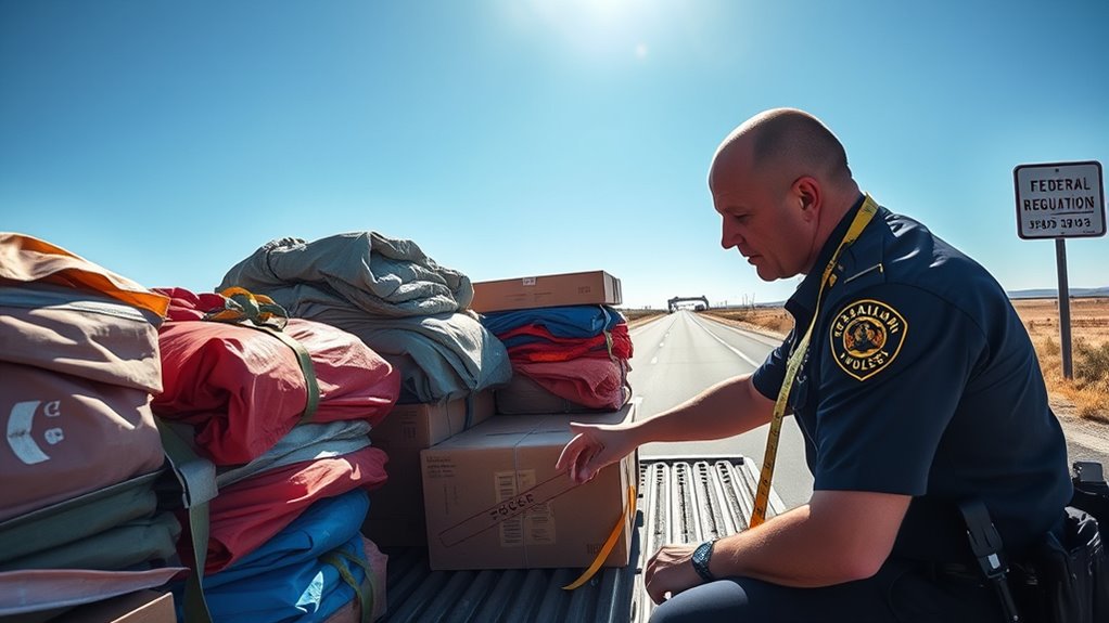 secure cargo prevent shifting