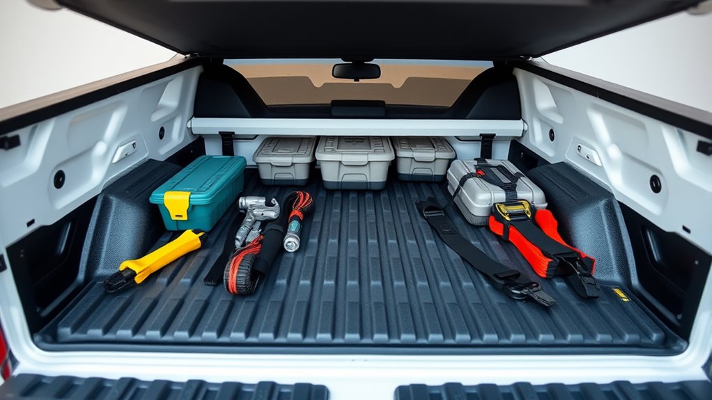 secure cargo with dividers