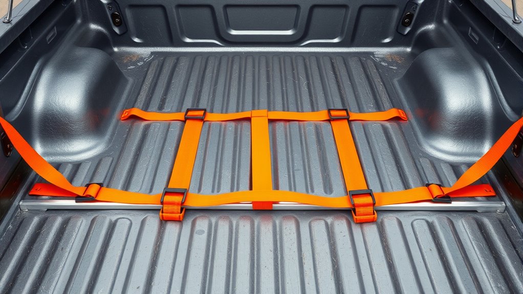 secure cargo with tie downs