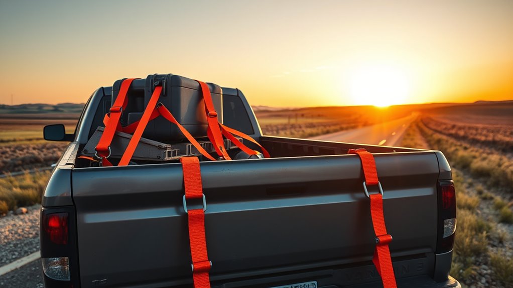 secure heavy load properly