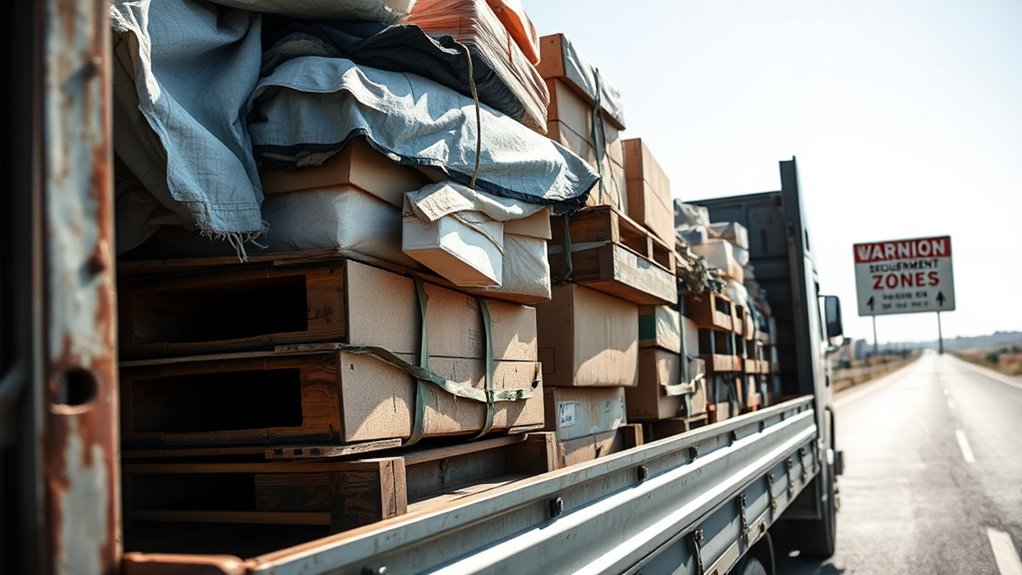 secure loads per regulations