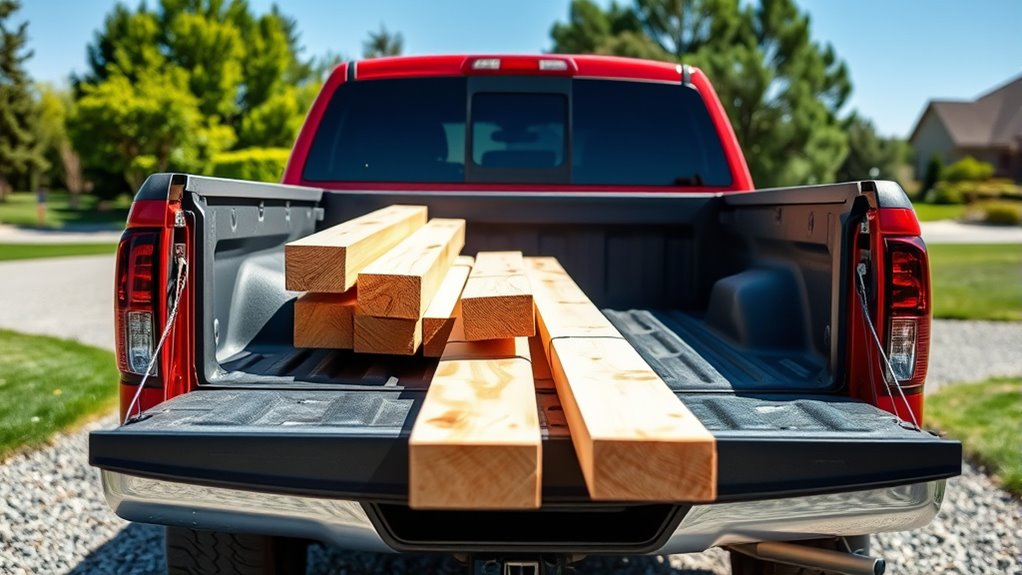 secure long lumber properly