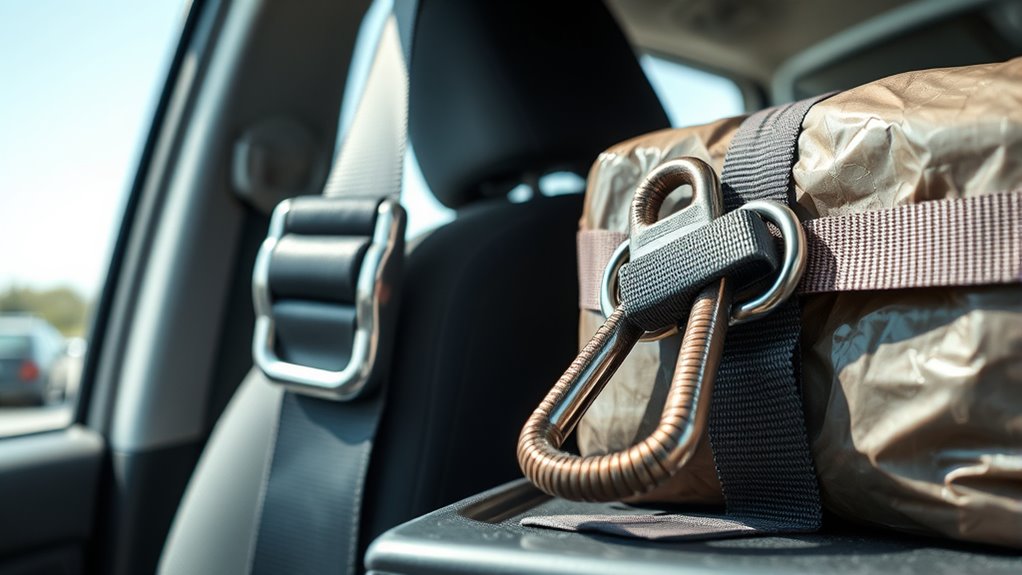 secure objects during use