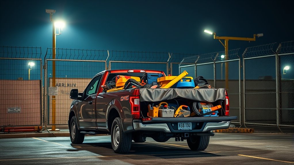 secure parking and storage