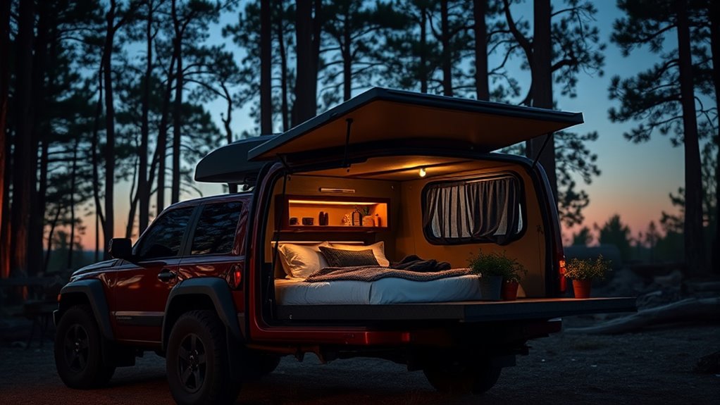 secure private weatherproof truck bed