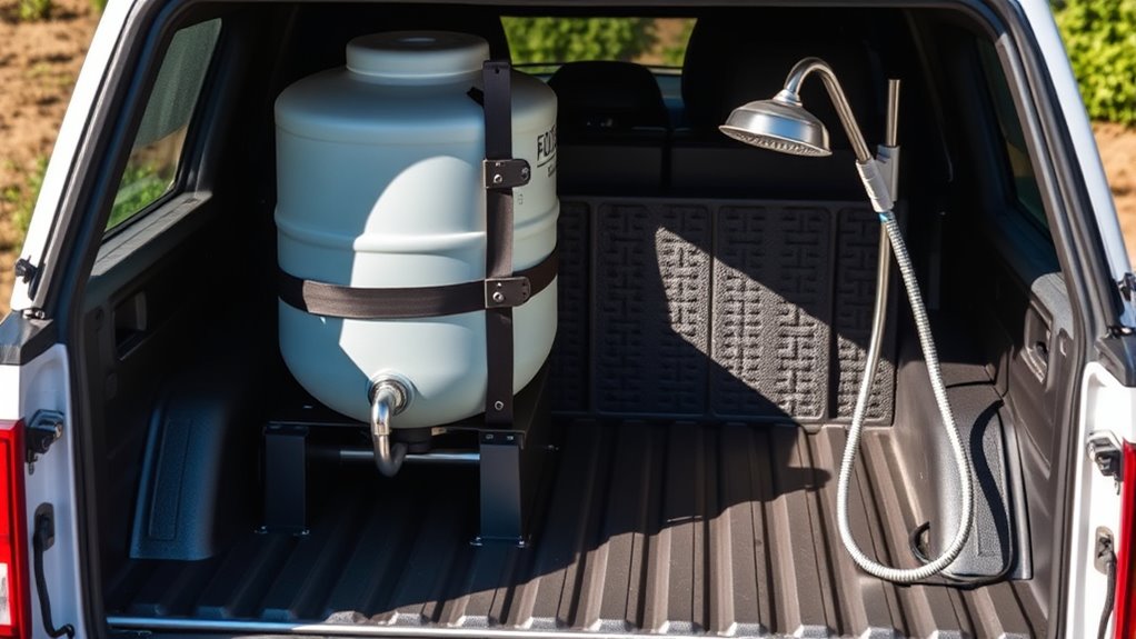 secure proper tank mounting