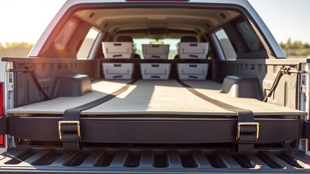 secure straps and stable points