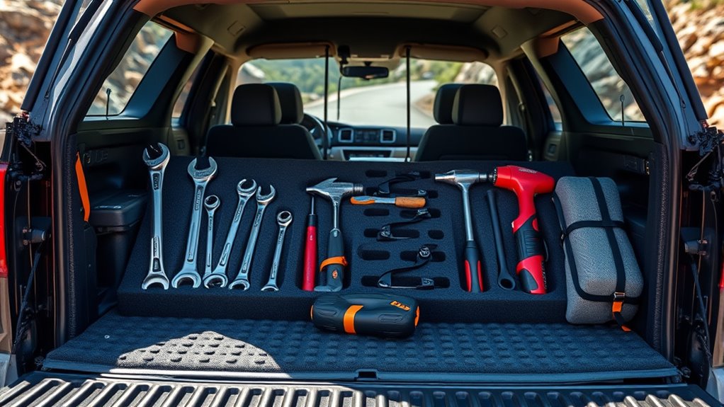 secure tools with vibration damping