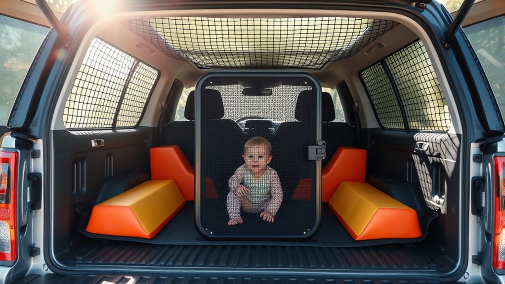 secure truck bed barriers