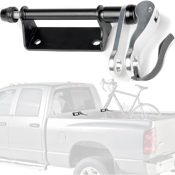 Delta Cycle Truck Bed Bike Rack with Lock