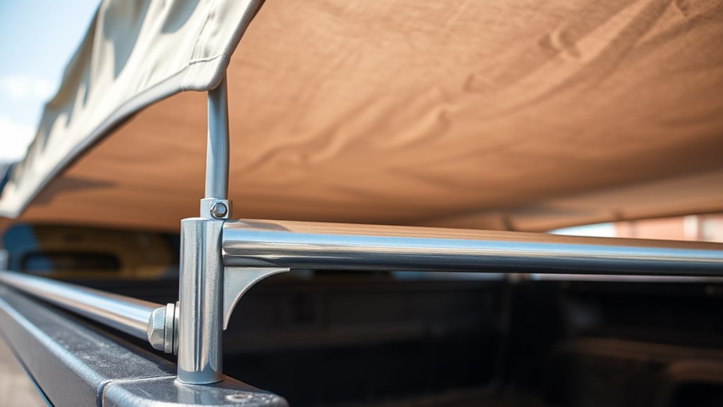 secure truck bed frame