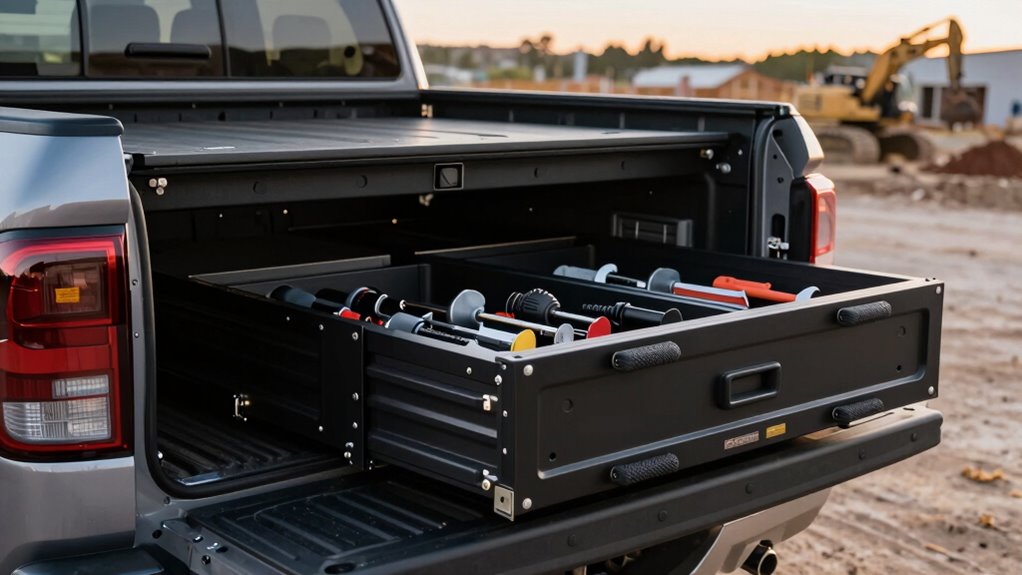 secure truck bed storage