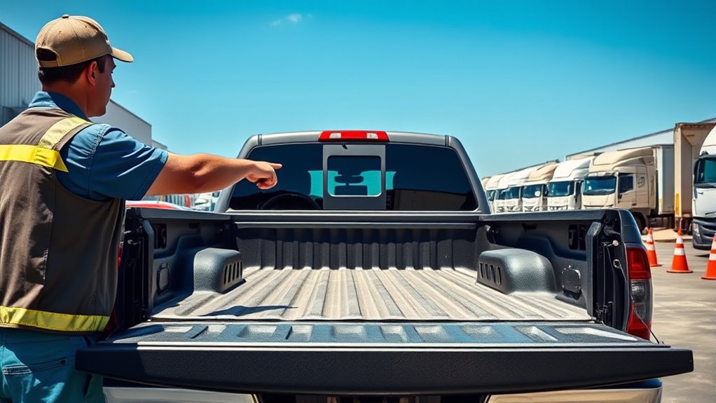 secure truck bed supports