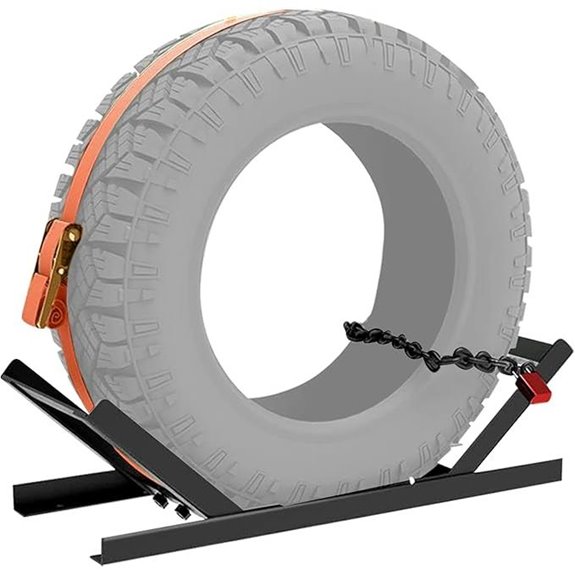 KUAFU Truck Spare Tire Carrier with Lock