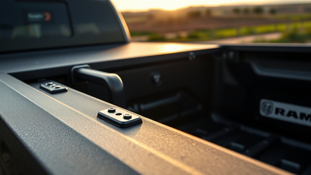 secure weatherproof storage compartments