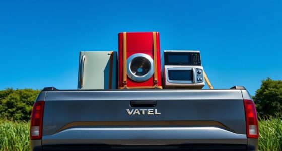 securely transport appliances upright