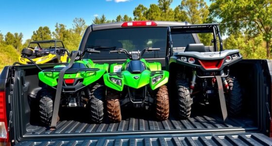 securely transport atvs safely