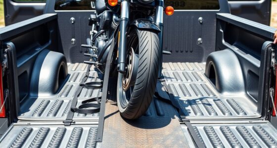 securely transport motorcycle safely